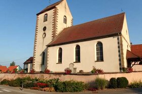 L'Ã©glise Saint Nicolas, aoÃ »t 2015